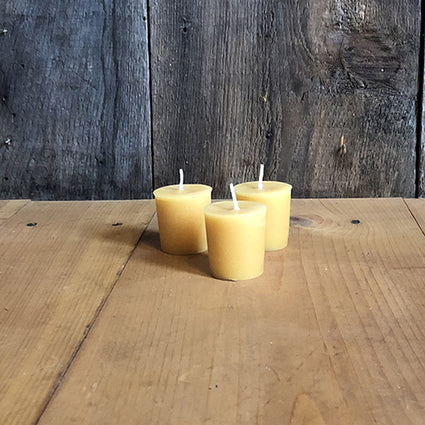 The Good Supply in Pemaquid Maine Artist Collection Danica Design Votive Beeswax Candle Made in USA