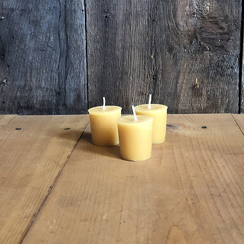 The Good Supply in Pemaquid Maine Artist Collection Danica Design Votive Beeswax Candle Made in USA