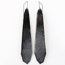 Kate Mess Charred Series Earrings Style No.8 Made in Maine USA