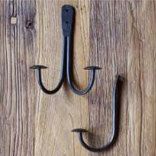 Metal Coat Hook by Bitters Co Midcoast Maine Artisan Store The Good Supply Pemaquid Made in USA