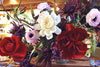 The Good Supply Midcoast Artisan Store Paper Flower Artist Flower and Jane David Austin Roses, Chrysanthemums, Anemones, Winter Berries, and Ferns Sculpture The Celine Made in Maine USA