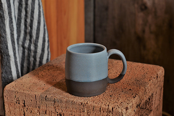 Unglazed Earthenware Clay Cup, Weight: 7.8 oz