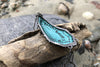 The Good Supply in Pemaquid Maine Enamel Artist Kate Mess Barnacle Tidal Bracelet Oyster Shell in Enamel Handmade in USA