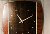 The Good Supply in Pemaquid Maine Woodworking Artist Louis Charlett Wall Clock Exotic Wood Face Made in USA