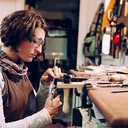 Kate Mess Jewelry Artist at The Good Supply in Pemaquid Maine