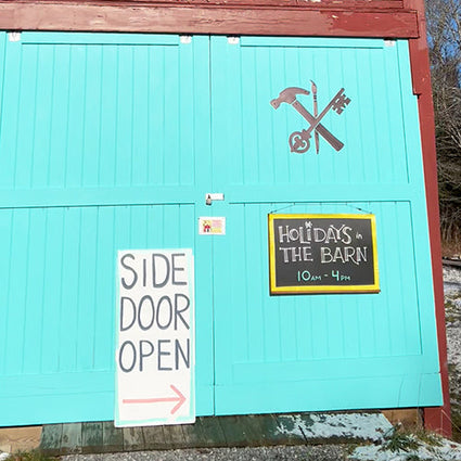 Holidays Open Hours Fresh Maine Art Barn Midcoast Maine Artisan Store The Good Supply Pemaquid Made in USA
