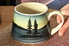 Acadia Mug by C and M Ceramics Fresh Maine Art Midcoast Maine Artisan Store The Good Supply Pemaquid Made in USA