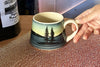 Acadia Mug by C and M Ceramics Fresh Maine Art Midcoast Maine Artisan Store The Good Supply Pemaquid Made in USA