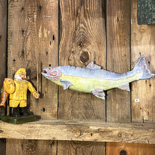 Ceramic Fish Sculpture Under Pressure Handmade by BLAM Ceramics Midcoast Maine Artisan Store The Good Supply Pemaquid Made in USA