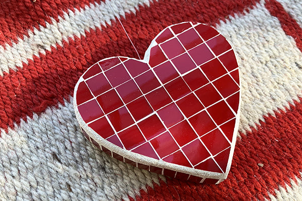 Disco Hearts Series | Flat Red