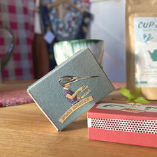 Large Matchbook Collage Play Money by Margaret Rizzio Fresh Maine Art Midcoast Maine Artisan Store The Good Supply Pemaquid Made in USA