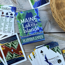 Maine Island Playing Cards by Charlie Haberstock Maine Art Midcoast Maine Artisan Store The Good Supply Pemaquid Made in USA