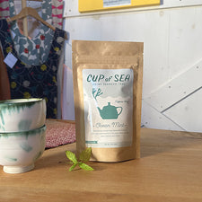 Ocean Mint Heritage Seaweed Tea by Cup of Sea Fresh Maine Art Midcoast Maine Artisan Store The Good Supply Pemaquid Made in USA