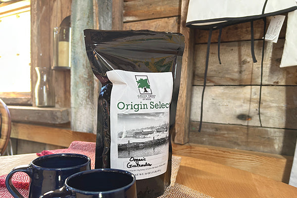 Organic San Marcos Guatemala Coffee by Green Tree Roasted Fresh Maine Art Midcoast Maine Artisan Store The Good Supply Pemaquid Made in USA