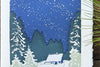 Saturn Press Letterpress Christmas Holidays Greeting Card Quiet Night Midcoast Maine Artisan Store The Good Supply Pemaquid Made in USA