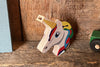 Wooden Whistle Unicorn by Maple Landmark Midcoast Maine Artisan Store The Good Supply Pemaquid Made in USA