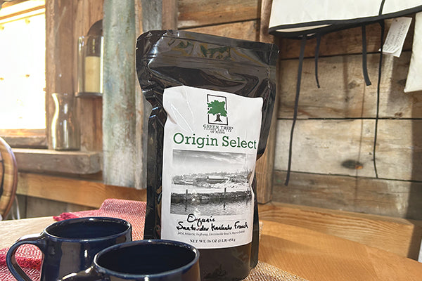 Organic Coffee Beans Colombia Santander Kachalu by Green Tree Roasted Fresh Maine Art Midcoast Maine Artisan Store The Good Supply Pemaquid Made in USA