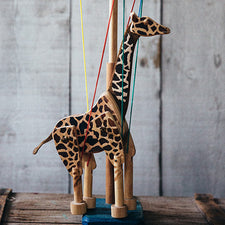 Maine Marionette Maker Fish River Crafts Giraffe