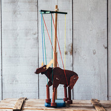 Maine Marionette Maker Fish River Crafts Moose