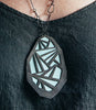 Rusticator Series Necklace by Enamel Artist Kate Mess in Maine USA