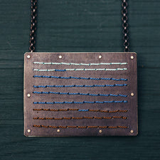 'Stitch Horizon' Necklace