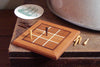 Handmade Wooden Tic Tac Toe board - Marquetry