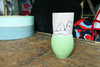 Gold Lustered Ceramic Vase with Praying Mantis and Eye by Luster Hustler Aidan Fraser Female Form Midcoast Maine Artisan Store The Good Supply Pemaquid Made in USA