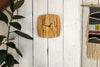 Louis Charlett Woodworking Wall Clock in Douglas Fir Made in Maine USA