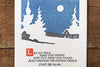 Saturn Press Letterpress Christmas Holidays Greeting Card Be Glad Midcoast Maine Artisan Store The Good Supply Pemaquid Made in USA