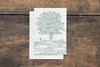 Saturn Press Letterpress Greeting Note Card Set of Six Grace Notes in Fruit Tree Midcoast Maine Artisan Store The Good Supply Pemaquid Made in USA
