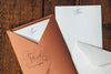 Letterpress Stationery Sets by Saturn Press are made in Maine, USA, on recycled paper. Flourish Dove