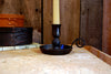 The Good Supply Artisan Store in Pemaquid Maine Midcoast Blacksmith James W Kearney hand Wrought Iron Chamberstick Made in USA