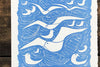 The Good Supply Midcoast Artisan Store Letterpress Cards Saturn Press Made in Maine USA Gulls 