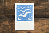 The Good Supply Midcoast Artisan Store Letterpress Cards Saturn Press Made in Maine USA Gulls 