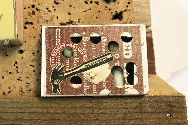 The Good Supply Midcoast Artisan Store Matchbook Artwork Hammer made by Margaret Rizzio in Maine USA
