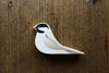 The Good Supply Midcoast Artisan Store Sustainable Hardwood Doorstop Bird Chickadee Made in Vermont USA
