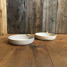 The Good Supply in Pemaquid Maine Artist Collection TetherMade Round Tray Cotton Made in USA