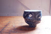 The Good Supply Pemaquid Maine Environmental Artist Tim Christensen Ceramic Sculpture Sgraffito Cup Here's to You with hand and Chickadee Made in USA