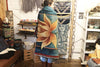 The Good Supply Pemaquid Maine Midcoast Artisan Store Meditation Blanket in Lotus Machine Washable by Gina Rose Halpern of the Chaplaincy Institute Made in USA