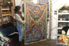 The Good Supply Pemaquid Maine Midcoast Artisan Store Meditation Blanket in Dome of the Rock Machine Washable by Gina Rose Halpern of the Chaplaincy Institute Made in USA