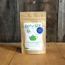 The Good Supply in Pemaquid Maine Artist Collection Cup of Sea Emerald Honeybush Seaweed Tea